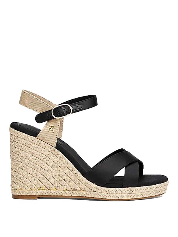 TOMMY HILFIGER: Espadrillas - Espadrilles - Schwarz