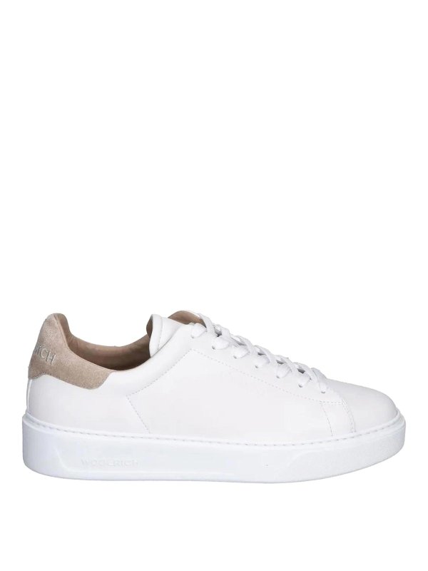 WOOLRICH: Chaussures de sport - Baskets - Beige