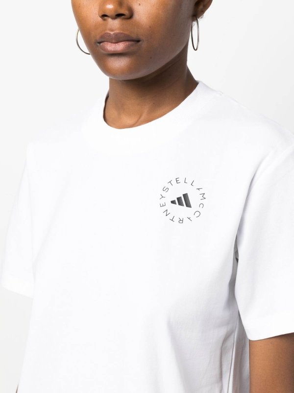 T-Shirt - Weiß shop online: ADIDAS BY STELLA MCCARTNEY