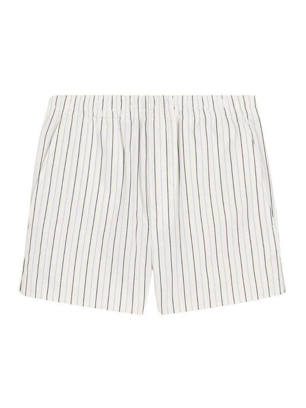 AMI PARIS: トラウザーショーツ - ショートパンツ - 白