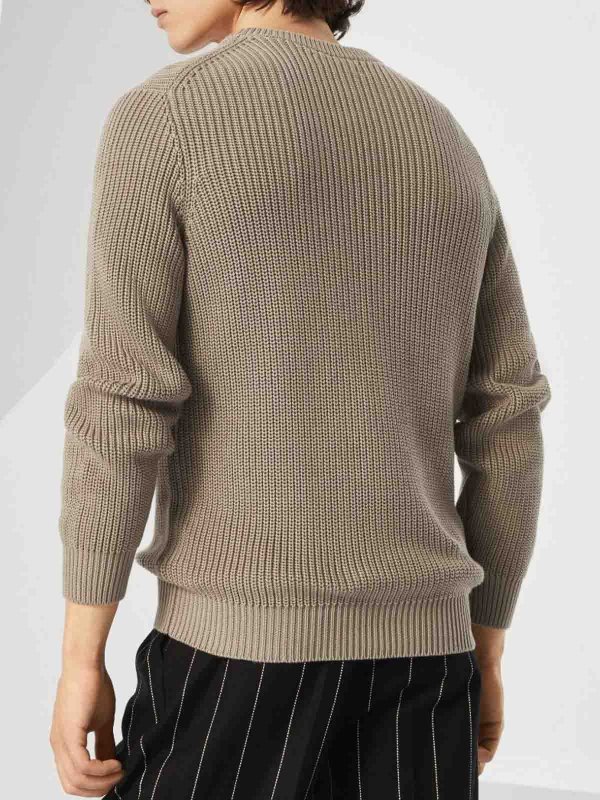 BRUNELLO CUCINELLI buy online U-Boot-Pullover - Braun