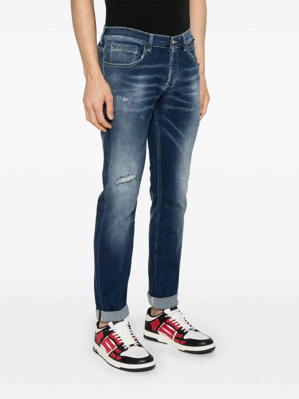 DONDUP buy online ブーツカットジーンズ - ブルー