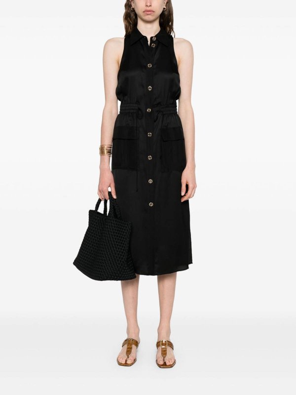 The Best Shops TWINSET: ニーレングスドレス - 膝丈ドレス - 黒