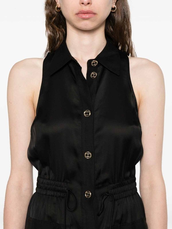 TWINSET buy online 膝丈ドレス - 黒