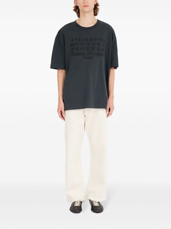 Maison Margiela buy online T-Shirt Con Motivo Numeri