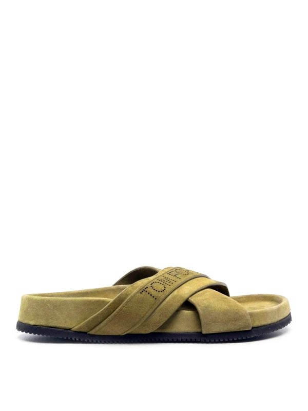 TOM FORD: sandals - Sandals with cross design