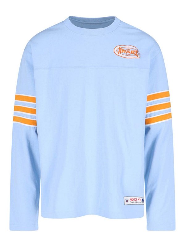 AWAKE NY: Sweatshirts & Pulls - Robe Courte - Bleu