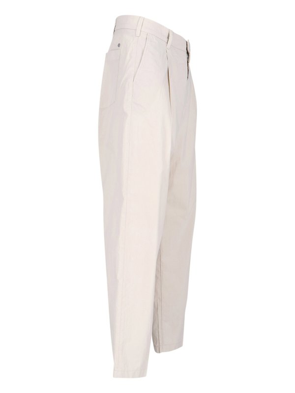 The Best Shops CLOSED: Casual Hosen - Casual Hose - Weiß