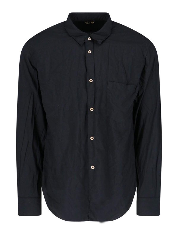 COMME DES GARÇONS HOMMES PLUS: シャツ - シャツ - 黒