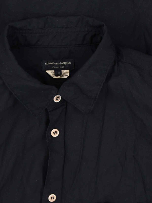 The Best Shops COMME DES GARÇONS HOMMES PLUS: シャツ - シャツ - 黒