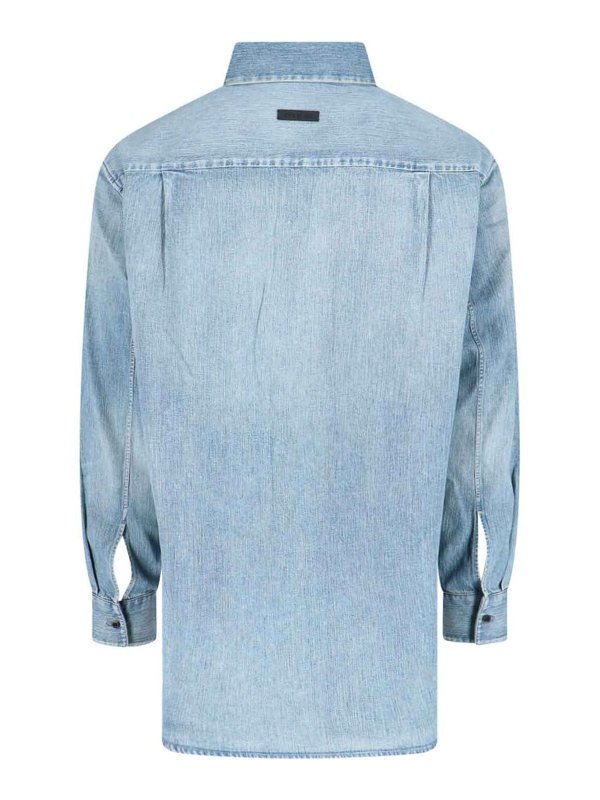 FEAR OF GOD: shirts online - Denim shirt