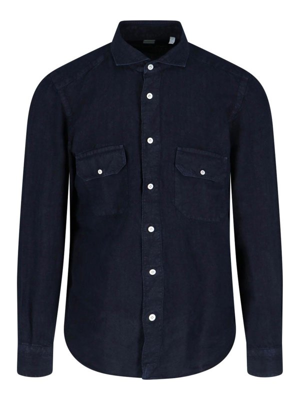 FINAMORE 1925: Hemden - Hemd - Blau