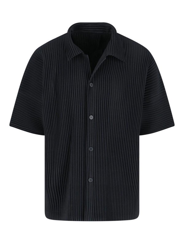HOMME PLISSÉ ISSEY MIYAKE: shirts - Pleated shirt