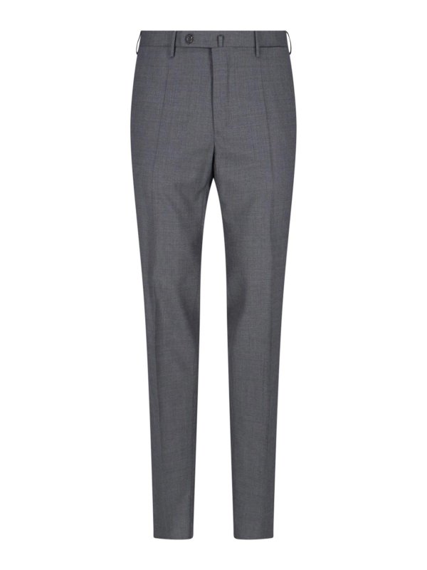 INCOTEX: カジュアルトラウザー - カジュアルパンツ - グレー