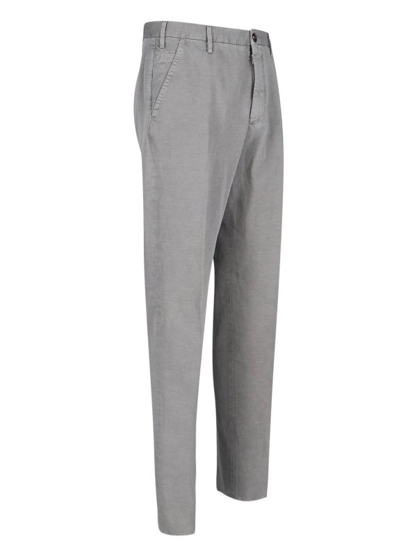 The Best Shops INCOTEX: カジュアルトラウザー - カジュアルパンツ - グレー