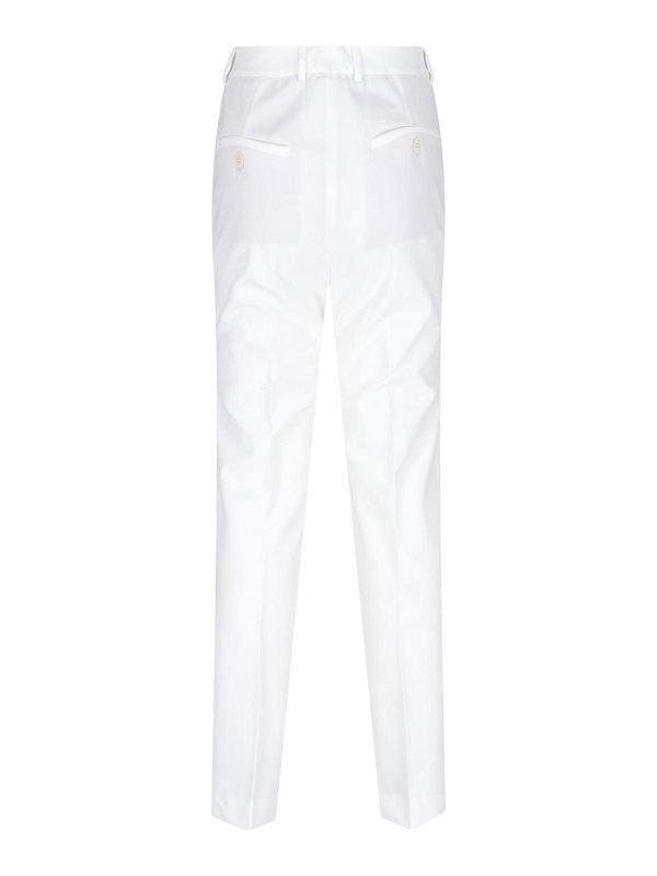 INCOTEX: Pantalons casual online - Pantalons Décontractés - Blanc