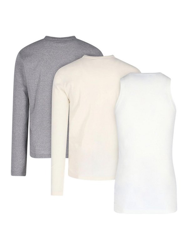 JIL SANDER: Top e canotte online - Set 2 Magliette E Tank Top