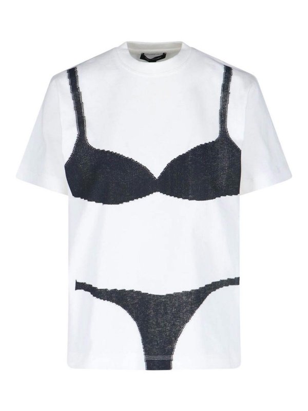 MARC JACOBS: Camisetas - Camiseta - Blanco