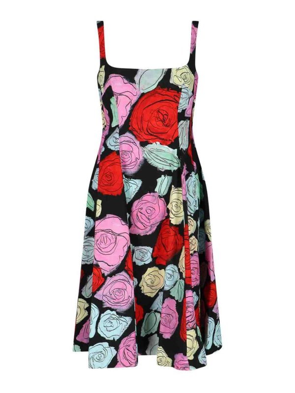 Marni: ニーレングスドレス - 膝丈ドレス - 黒