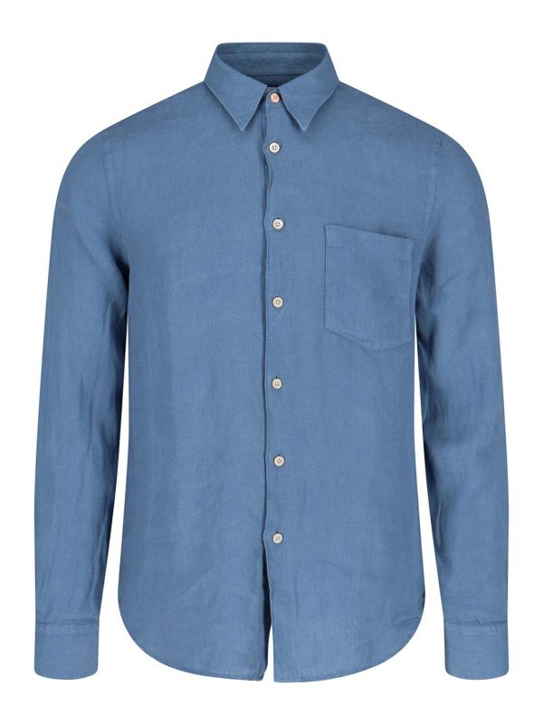 PAUL SMITH: シャツ - シャツ - ブルー