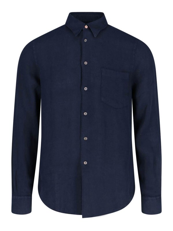 PAUL SMITH: Hemden - Hemd - Blau