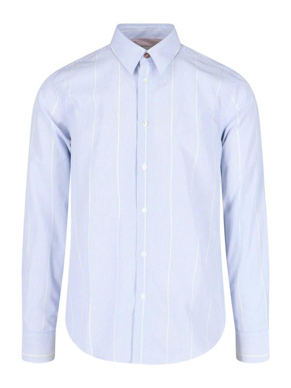 PAUL SMITH: シャツ - シャツ - ブルー