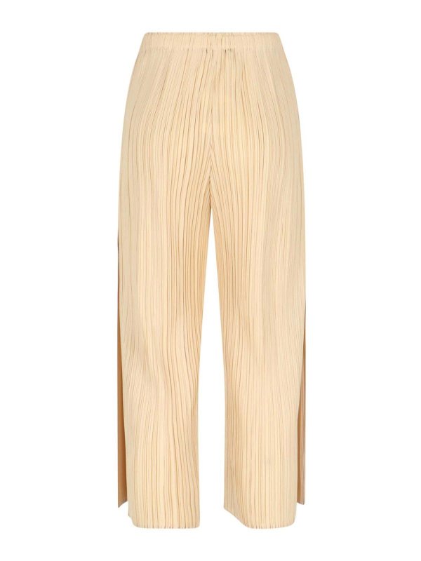 PLEATS PLEASE ISSEY MIYAKE: casual trousers online - Pleated trousers