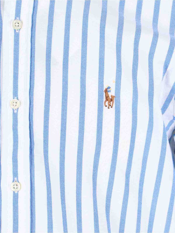 The Best Shops POLO RALPH LAUREN: shirts - Logo striped shirt
