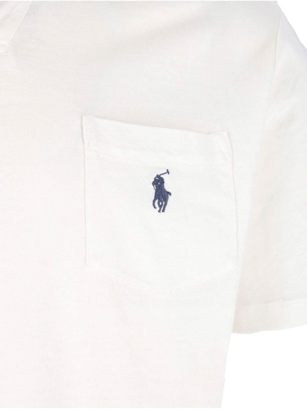 The Best Shops POLO RALPH LAUREN: Poloshirts - Poloshirt - Weiß