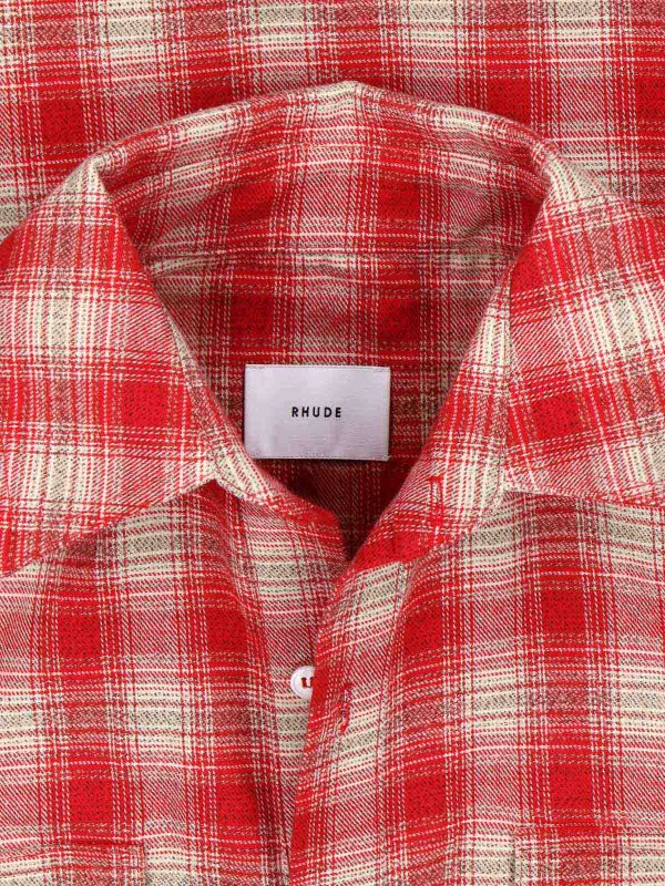 The Best Shops RHUDE: Chemises - Chemise - Rouge