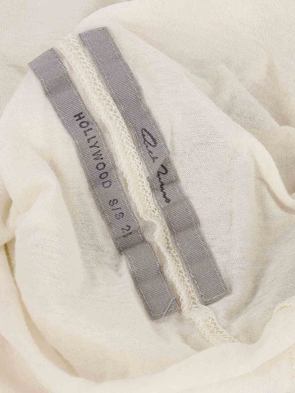 RICK OWENS buy online Top - Blanco