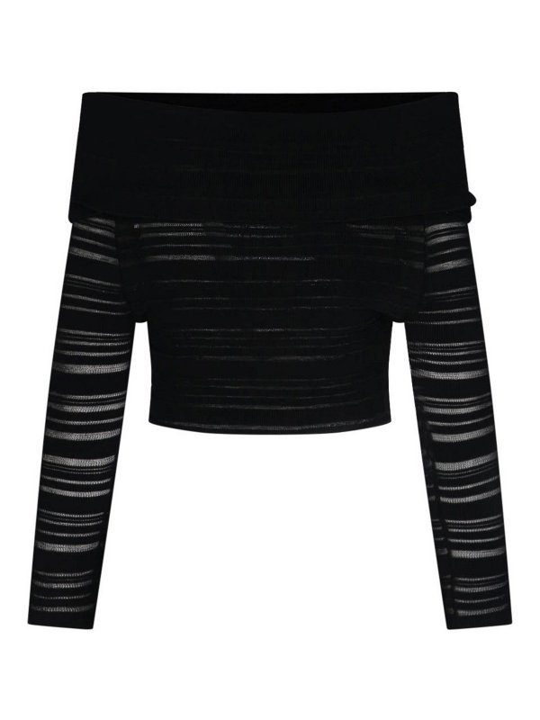 ANDREĀDAMO: Tops & Tank tops online - Crop Top A Righe