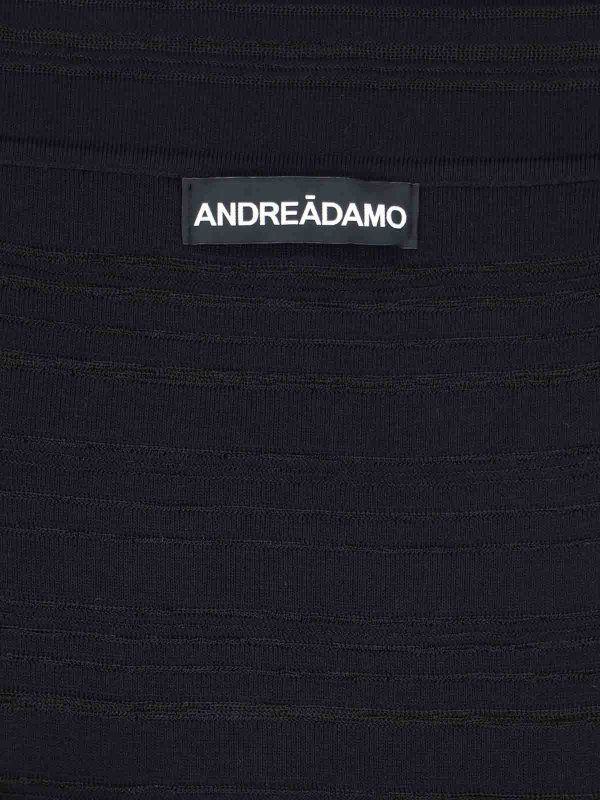 The Best Shops ANDREĀDAMO: Tops & Tank tops - Crop Top A Righe
