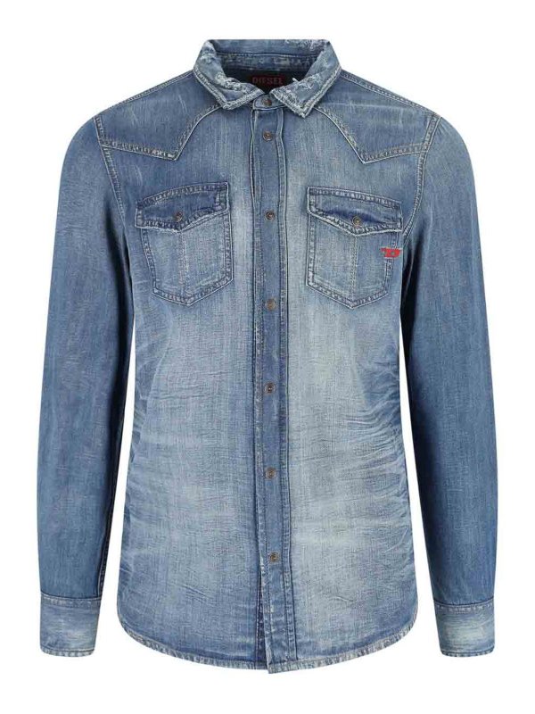 DIESEL: shirts - Denim shirt