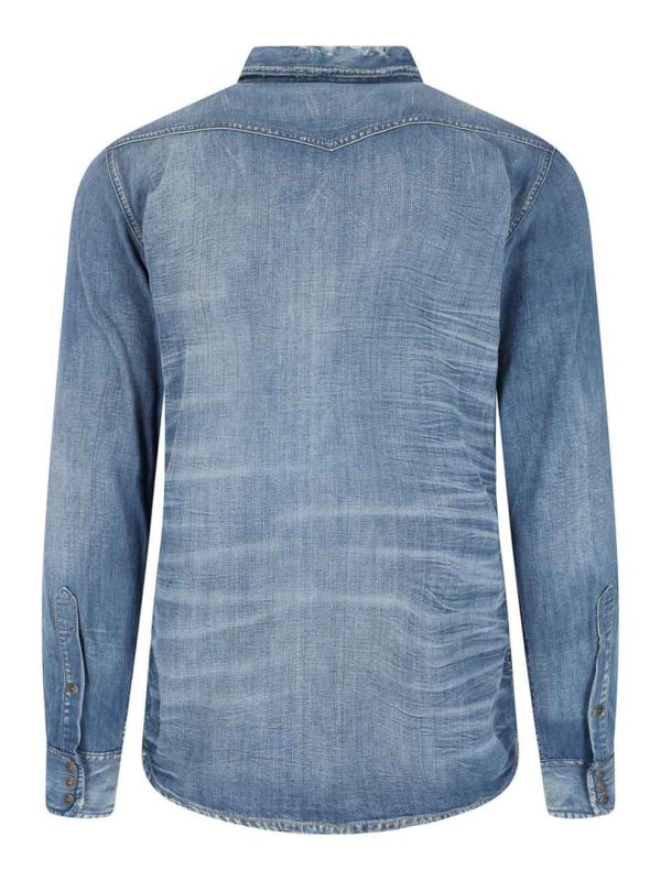 DIESEL: shirts online - Denim shirt