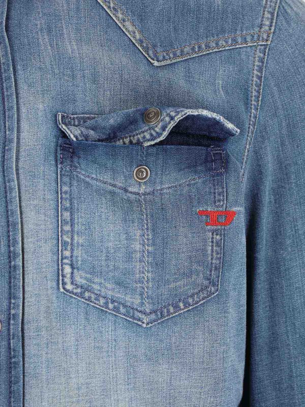 The Best Shops DIESEL: shirts - Denim shirt