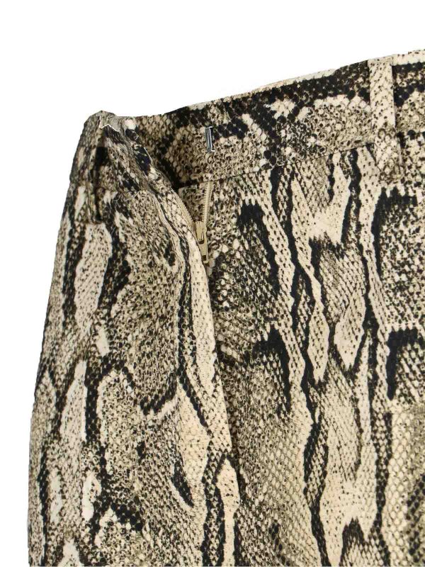 DRIES VAN NOTEN buy online Python print pants