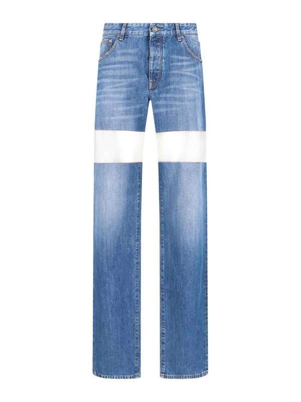 DURAN LANTIK: ブーツカットジーンズ - ブーツカットジーンズ - ブルー