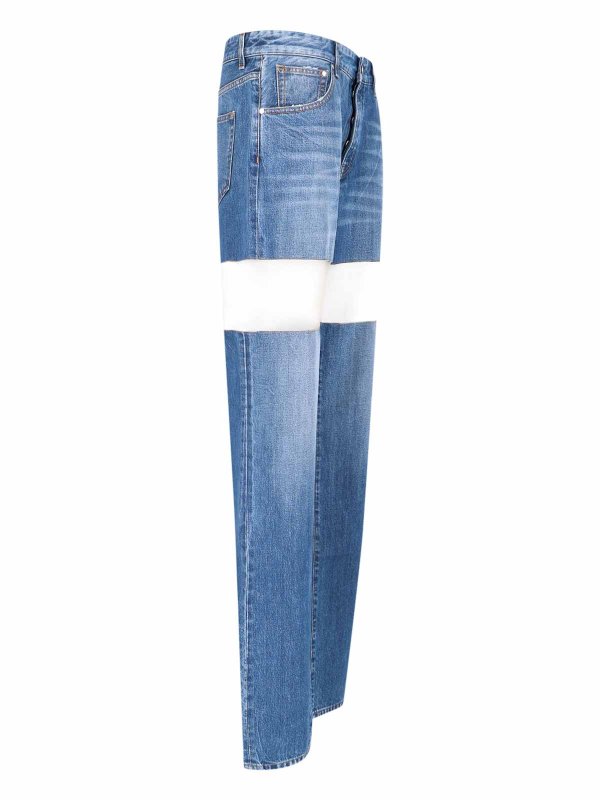 The Best Shops DURAN LANTIK: ブーツカットジーンズ - ブーツカットジーンズ - ブルー