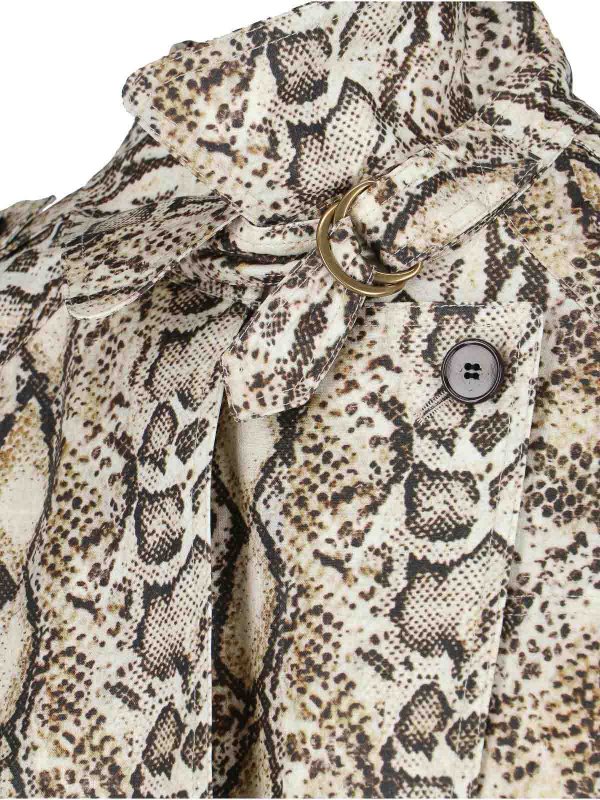 Trench-Coat - Beige shop online: ISABEL MARANT