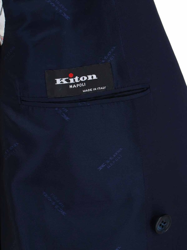 KITON buy online Complete double -breasted wool