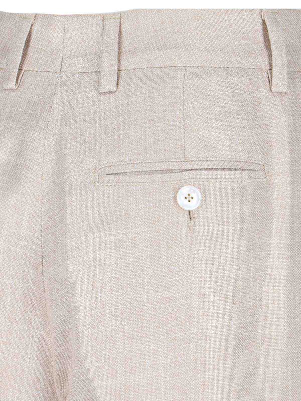 カジュアルパンツ - ベージュ shop online: KITON