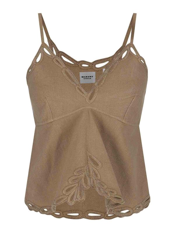 Isabel Marant Etoile: トップス＆タンクトップ - トップ/タンクトップ - 緑