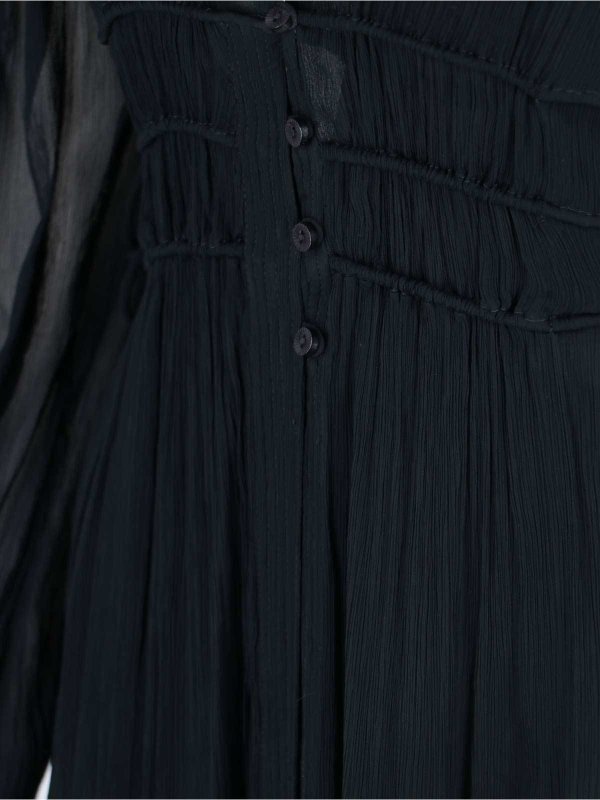 マキシドレス - 黒 shop online: Isabel Marant Etoile