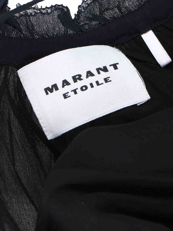 マキシドレス - 黒 shop online: Isabel Marant Etoile