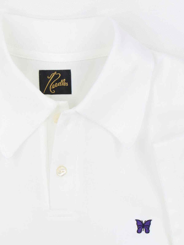 The Best Shops NEEDLES: polo shirts - Logo pole