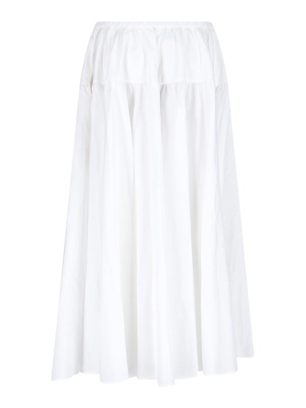 PATOU: ニーレングススカート＆ミディ丈 online - 膝丈/ミディスカート - 白