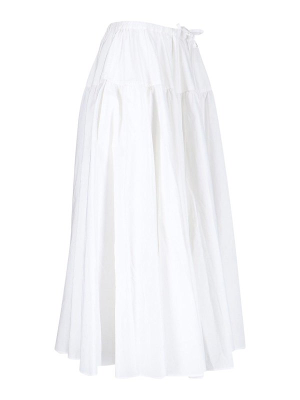 The Best Shops PATOU: ニーレングススカート＆ミディ丈 - 膝丈/ミディスカート - 白