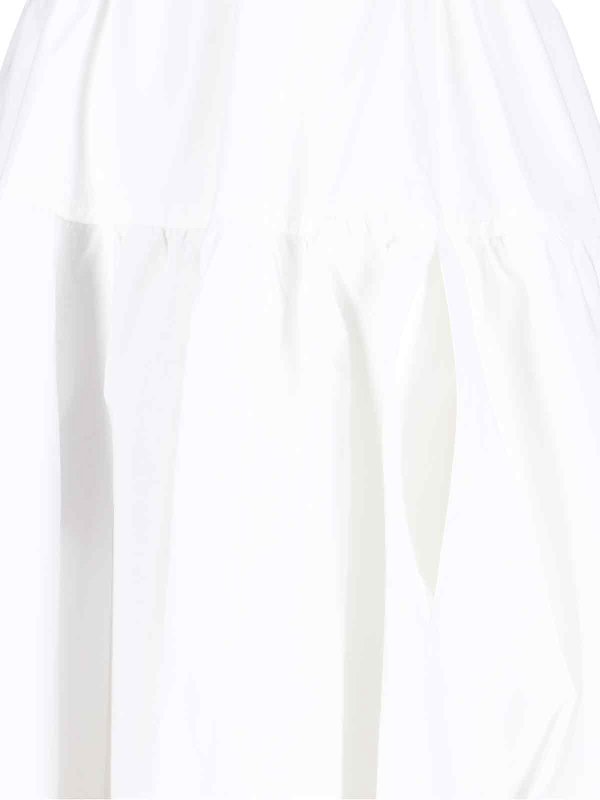 膝丈/ミディスカート - 白 shop online: PATOU