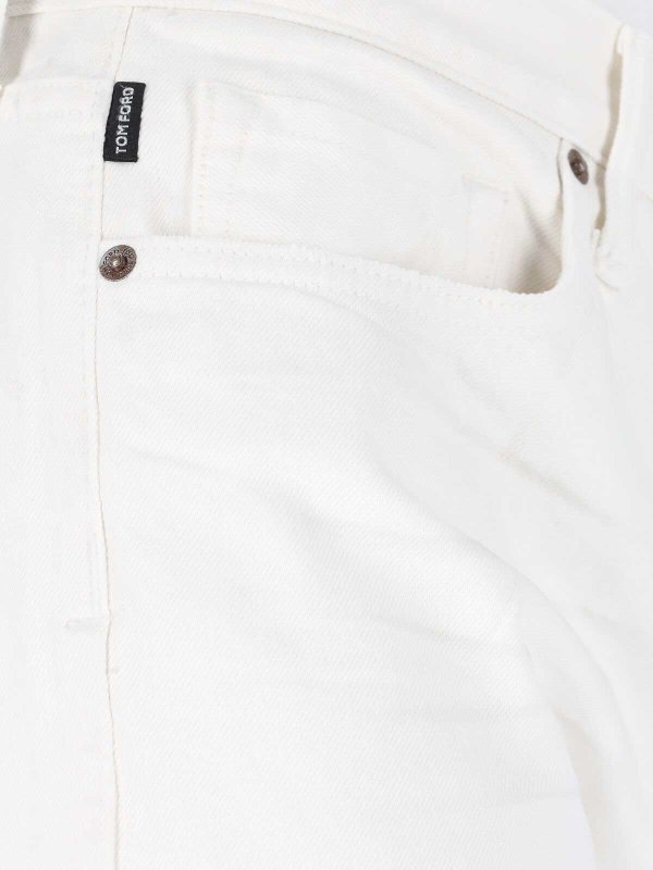 Jean Bootcut - Blanc shop online: TOM FORD